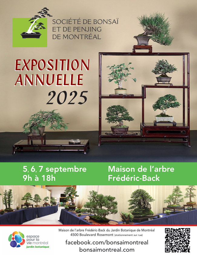 Affiche de l'exposition annuelle 2025